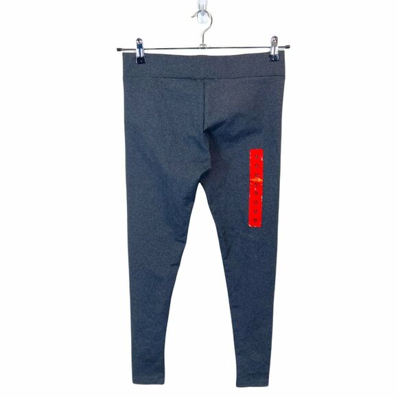 Matty M Women's Charcoal Elastic Waist Pull On Activewear Legging size Medium - Picture 2 of 14